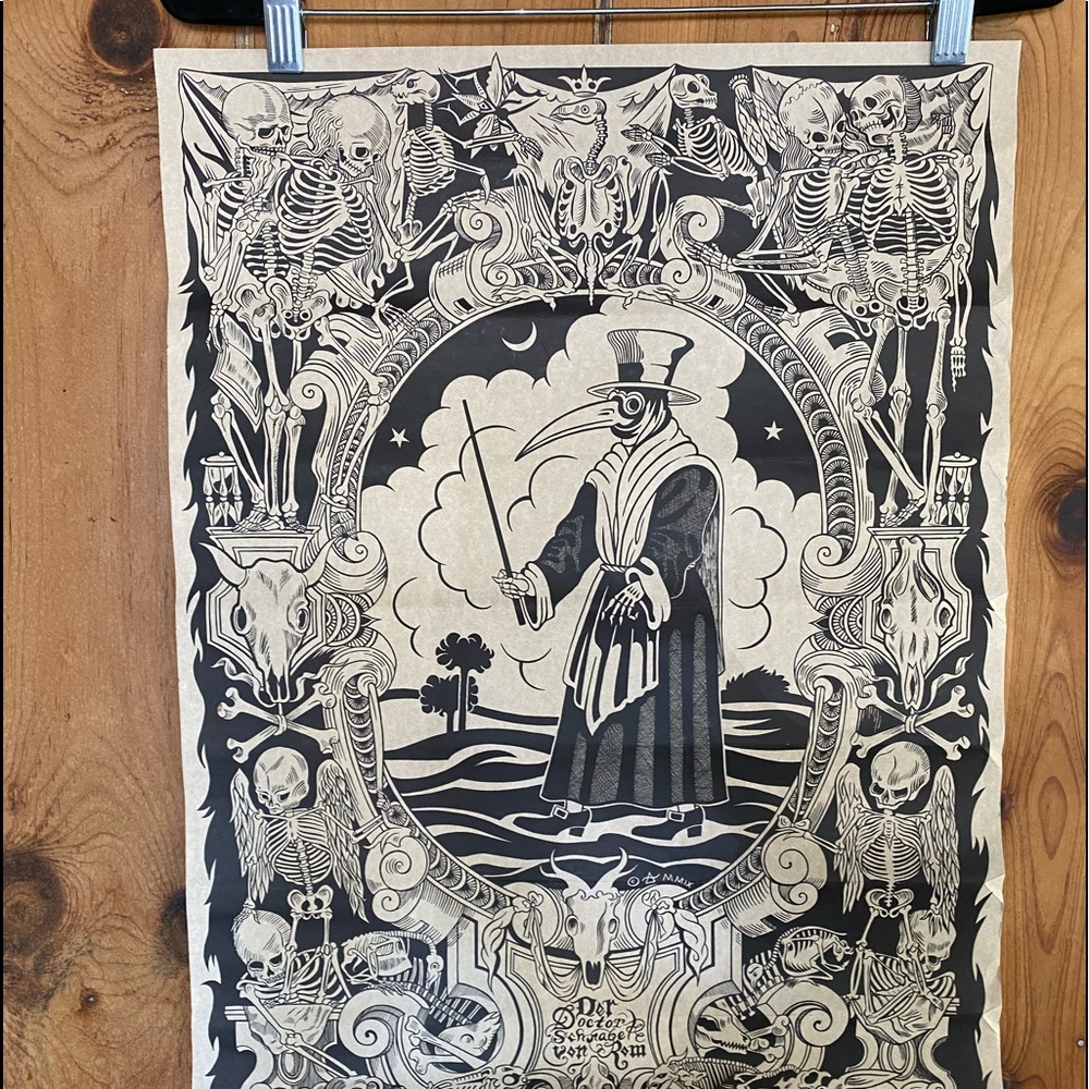 Plague Print - by Madam Talbot’s Victorian Lowbrow”